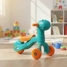Triciclo Infantil Andador Infantil Baby Dino - Buba