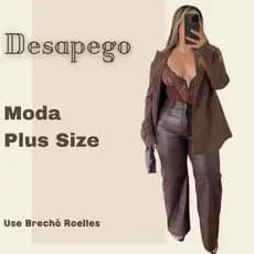 Desapego Plus Size roupa feminina - Blusa, camisa, calça GG/46/48 peças únicas