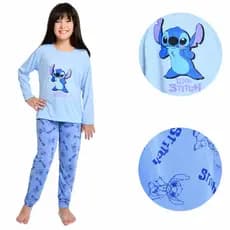 Pijama Infantil Menina Longo de Frio Feminino Inverno