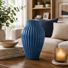 Vaso Decorativo Moderno 18cm Minimalista Aparador Sala Mesa Aparador Decoração Elegante