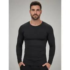 Blusa Térmica Segunda pele Proteção UV 50+ Manga Longa Unisex