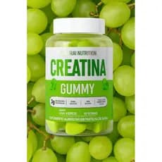 1x Creatina Gumy 60 gomas sabor uva verde pronta entrega