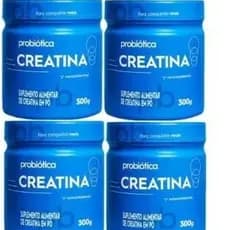 Kit 4 Creatina purinha monohidratada Probiótica envio imediato