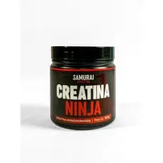 KIT 3X Creatina Ninja Samurai Nutrition • Monohidratada Pura 300g • Mais Desempenho e Resistência