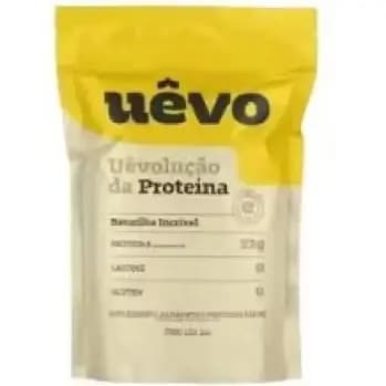 Albumina de Ovo Uevo 1kg - Alta Proteína, Livre de Lactose e Glúten, Sabor pina colada