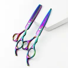 Tesoura De Corte De Cabelo Jaguar De 6.5 Polegadas , Barbeiro , Salão De Beleza , Feita De Aço Inoxidável Cabeleireiro
