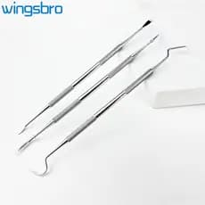 Wingsbro Ferramentas De Limpeza De Dentes De Animais De Estimação , Cabeçalho Duplo , Tarter E Ferramenta Removedora De