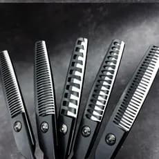 Wingsbro Tesoura De Cabelo Profissional De 6.5 Polegadas , Barbeiro , Salão De Beleza , Para Corte