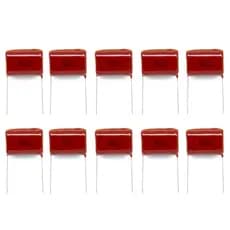 Capacitor 2M2x250v 2,2uf x 250v Para Tweeter Pct 10 Unidades