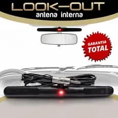Antena Interna Amplificada Am Fm Parabrisa retrovisor Look Out Universal