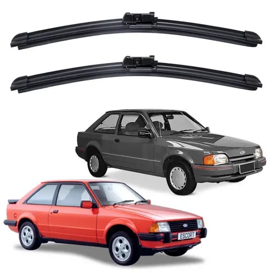 Par Palhetas Limpador Parabrisa Para Carro Ford Escort Xr3 E Hobby 1992 A 1996