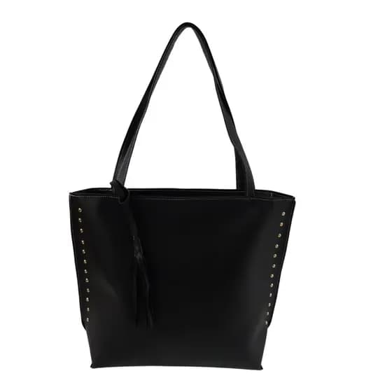 Bolsa sacola preta em promoção - bolsa de ombro barato