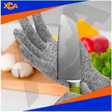 Luva de Segurança Anticorte HPPE – Ideal para Açougueiros, Jardineiros e Chefs Profissionais