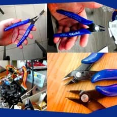 Alicate Corte Rente Diagonal Profissional Cabo Antiderrapante Fios e Cabos