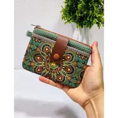 Carteirinha de mão, Porta moedas, Porta cartões.