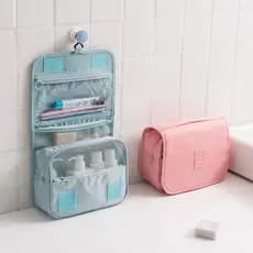 Necessaire Bolsa masculino feminina de Viagem Organizador de Objetos de Higiene Pessoal Com Divisória RAJORK