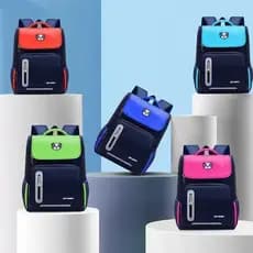 Mochila Escolar Infantil À Prova D'água Para Meninos Meninas Mochilas Ortopédicas Do Ensino Fundamental rajork