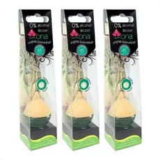 Kit 3 Aromatizador de Carro Auto Ona 6ml - Bolinha Aromatizante de Pendurar no Retrovisor