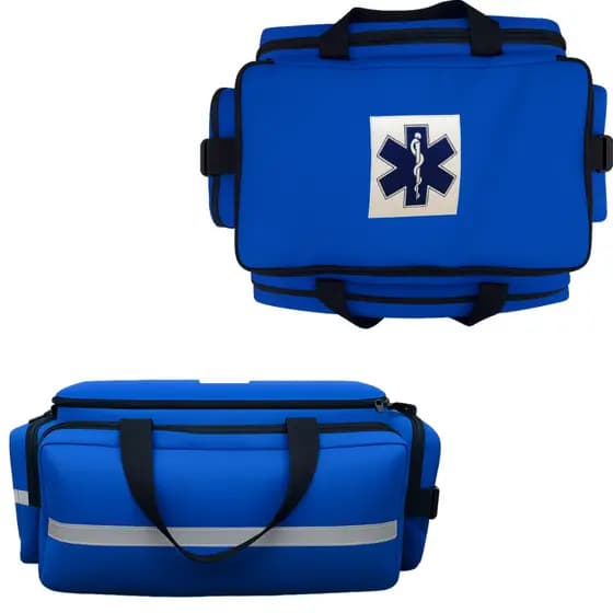 Bolsa Aph Emergências Azul Socorrista Resgate Home Care