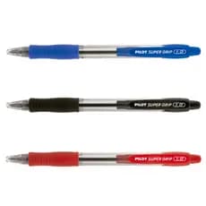 Caneta Esferográfica Super Grip Retrátil 1.0 Média Pilot