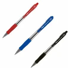 Caneta Esferográfica Super Grip Retrátil 1.6 Grossa Pilot