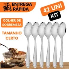 COLHERES DE SOBREMESA PARA BOLOS MOUSSE TORTA PUDIM PARA RESTAURANTES PADARIAS