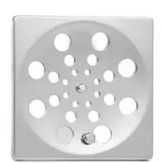 Tampa Ralo Grelha Quadrado 15x15cm Inox Função Abre/ Fecha