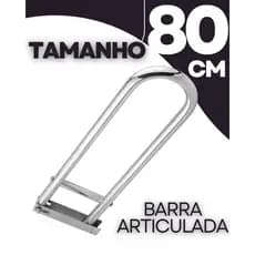 Barra de Apoio 80cm Articulada Para idoso