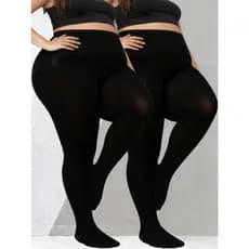 Meia Calça Térmica com pé Fio 80 Flanelada Grossa