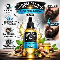 Óleo Barba De Aço 60ml Para Barba- L&BEAUTY