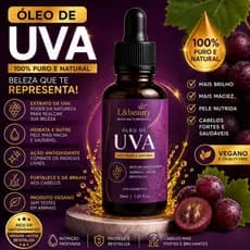 ​Óleo De Uva 100% Natural 30m- L&BEAUTY