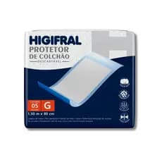 Protetor De Colchão Lençol Descartável Geriátrico Higifral