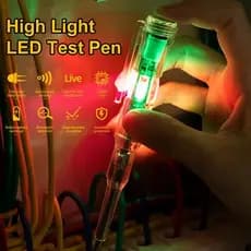 Caneta Testadora Inteligente De Tensão De 24/70-250V Detector De Energia De Indução Chave De Fenda De Circuito Testador