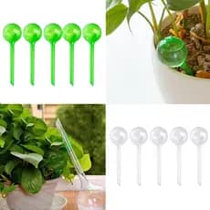 5 unidades automático planta alimentador de água auto rega bola de plástico dispositivo de irrigação por gotejamento