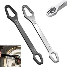 Chave Torx Universal de 3-17mm 8-22mm Auto-aperto Ajustável Chave Torx de Cabeça Dupla, Reparo Automático