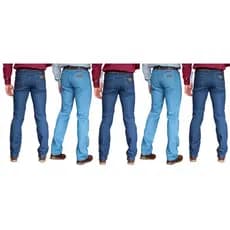 Kit 5 Calças Jeans Masculinas Country Estilo Rodeio Ref: 109