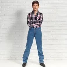 Calça Jeans Country Infantil Marca Estilo Country Ref: 1014