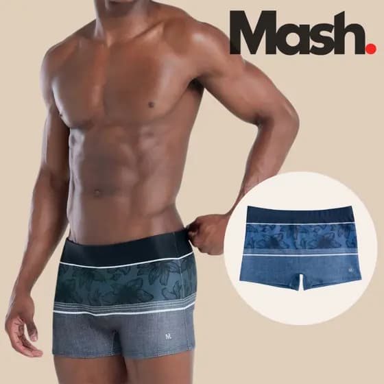 Sunga Masculina Boxer Floral Exclusiva Com Estilo Conforto E Ajuste Perfeito