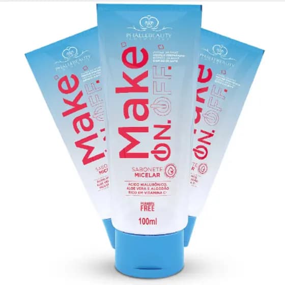 Sabonete Micelar Facial Com Ácido Hialurônico Aloe Vera e Vitamina C 100ml
