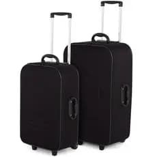 Kit Mala de Viagem Média 23kg e Grande 32kg com Rodinhas FL Bags®