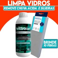 Limpador e Polidor de Vidros Vittrolux Tira Imperfeições Gorduras Bellinzoni