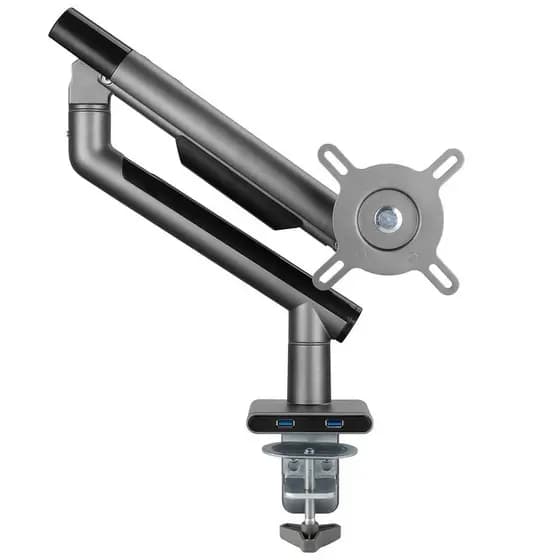 Suporte Articulado Para Monitor 17'' A 32'' Usb 3.0 Cinza S