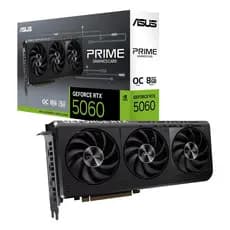 Placa de Vídeo Gpu Asus Rtx 5060 Prime Oc Edition 8Gb Gddr7 128 Bits - 90Yv0N10-M0Na00