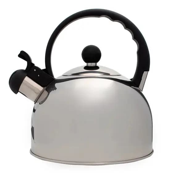 Chaleira Com Apito Em Aço Inox Alça Fixa 2 Litros Mimo Style