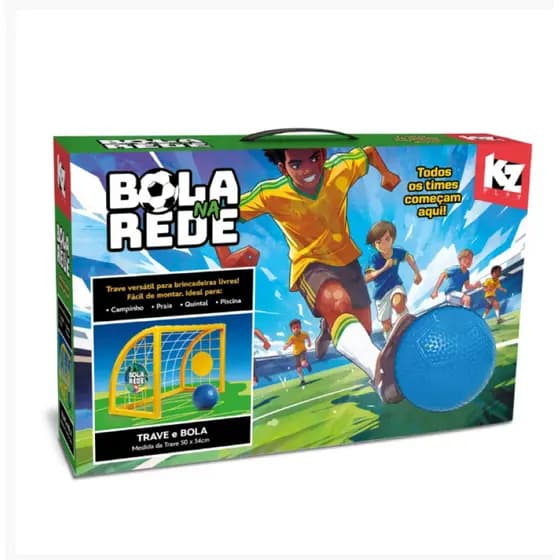 BRINQUEDO BOLA NA REDE PARA SE DIVERTIR TRAVE BOLA CARTÕES