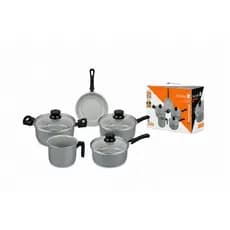 Conjunto de Panelas Hercules Practical 5 Peças Antiaderente