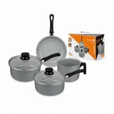 Conjunto de Panelas Hercules Practical 4 Peças Antiaderente