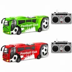 Ônibus Controle Remoto Infantil Gol De Craque DM Toys DMT0292