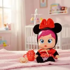 Boneca Cry Babies Que Chora Loving Care Minnie Multikids