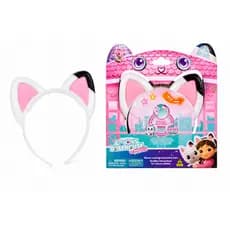 BRINQUEDO TIARA DE GATINHO MUSICAL GABBY SENSOR TOQUE C/ LUZ